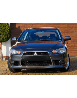 MITSUBISHI LANCER VIII berlina 2008-2015 CROMATA CORNICE ATTORNO MASCHERINA 6400B398 + VITI (Cod. AP