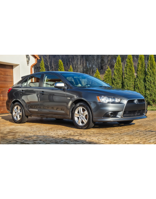 MITSUBISHI LANCER VIII berlina 2008-2015 CROMATA CORNICE ATTORNO MASCHERINA 6400B398 + VITI (Cod. AP