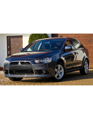 MITSUBISHI LANCER VIII berlina 2008-2015 CROMATA CORNICE ATTORNO MASCHERINA 6400B398 + VITI (Cod. AP