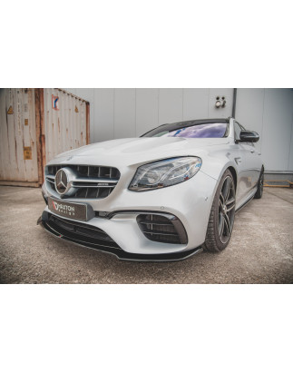 SPLITTER ANTERIORE V.1 Mercedes-Benz E63 AMG FAMILIARE/berlina S213/W213 (Cod. M-ME-E-213-63-ES-FD1G