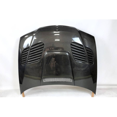 Cofano Carbonio BMW E46 98-01 2P Look M3 GTR (Cod. E-TCB7006)