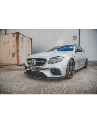 SPLITTER ANTERIORE V.2 Mercedes-Benz E63 AMG FAMILIARE/berlina S213/W213 (Cod. M-ME-E-213-63-ES-FD2G