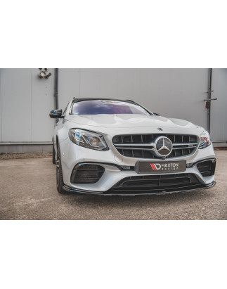 SPLITTER ANTERIORE V.2 Mercedes-Benz E63 AMG FAMILIARE/berlina S213/W213 (Cod. M-ME-E-213-63-ES-FD2G