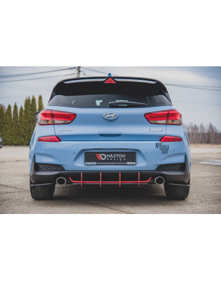 Splitters posteriori laterali Street Pro Hyundai I30 N Mk3  (Cod. M-HYI303NCNC-RSD2B)