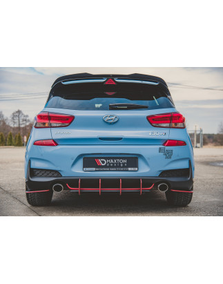 Splitters posteriori laterali Street Pro Hyundai I30 N Mk3  (Cod. M-HYI303NCNC-RSD2B)