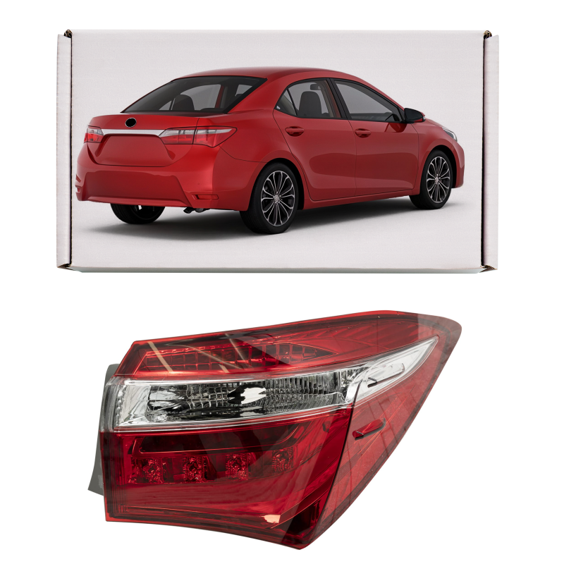 TOYOTA COROLLA XI E16 2013-2016 berlina PRE-RESTYLING FANALE POSTERIORE CARROZZERIA LED DESTRA 81581