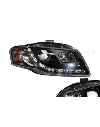 Fari Day Light Audi A4 B7 05-08 (Cod. E-FAAU046)
