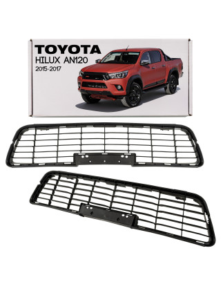 TOYOTA HILUX VIII AN120 2015-2017 PRE-RESTYLING MASCHERINA GRIGLIA PARAURTI 531120K130 (Cod. AP-5094