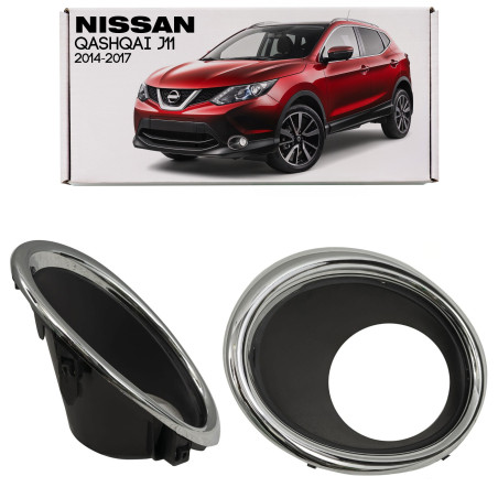 NISSAN QASHQAI II J11 2014-2017 PRE-RESTYLING MASCHERINA TAPPO PARAURTI SINISTRA 622574EA0A (Cod. AP