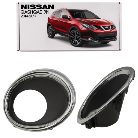 NISSAN QASHQAI II J11 2014-2017 PRE-RESTYLING MASCHERINA TAPPO PARAURTI DESTRA 622564EA0A (Cod. AP-5