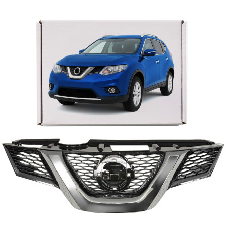 NISSAN X-TRAIL III T32 2014-2017 PRE-RESTYLING MASCHERINA RADIATORE MASCHERINA CROMATO 623104BA0A (C