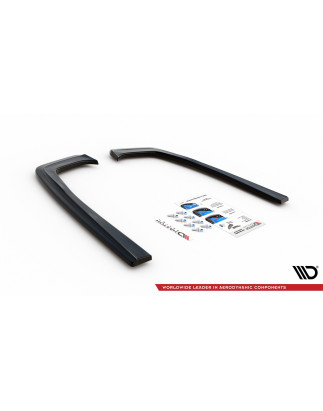 Splitters posteriori laterali Mercedes-Benz E63 AMG FAMILIARE S213 (Cod. M-ME-E-213-63-ES-RSD1G)