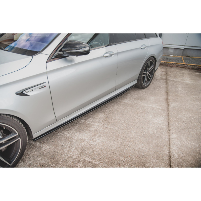 Diffusori minigonne Mercedes-Benz E63 AMG FAMILIARE/berlina S213/W213 (Cod. M-ME-E-213-63-ES-SD1G)