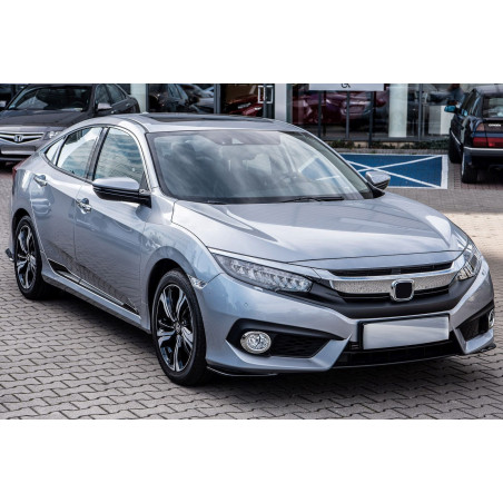 HONDA CIVIC X 2016-2019 PRE-RESTYLING MASCHERINA MASCHERINA CROMATO 71121TBAA01 (Cod. AP-50980_A4x4)