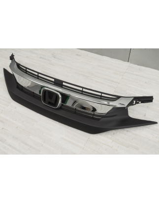HONDA CIVIC X 2016-2019 PRE-RESTYLING MASCHERINA MASCHERINA CROMATO 71121TBAA01 (Cod. AP-50980_A4x4)