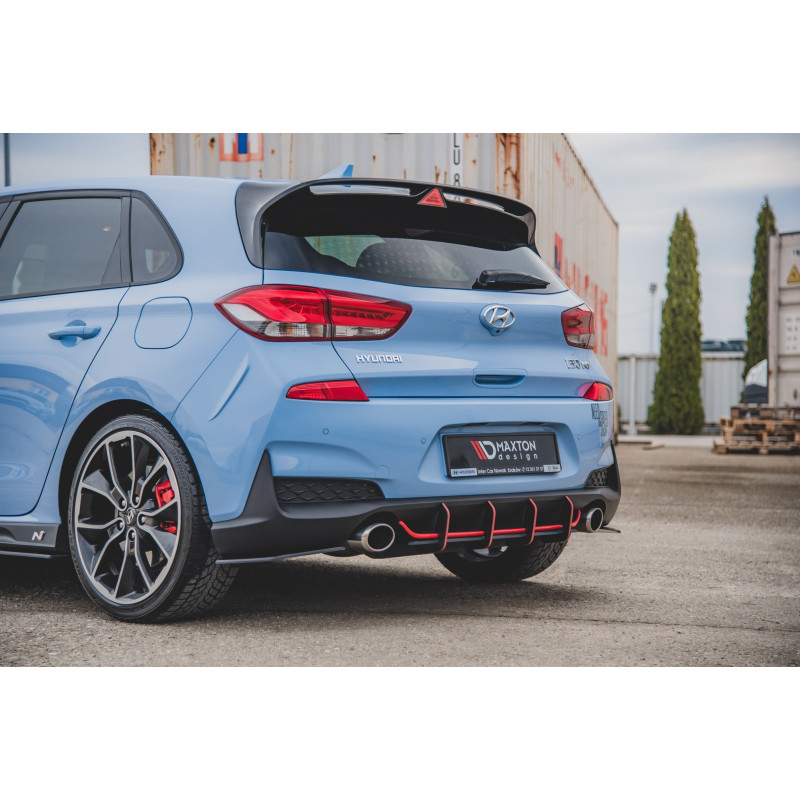 DIFFUSORE POSTERIORE street pro V.1 Hyundai I30 N Mk3  (Cod. M-HYI303NCNC-RS2B)