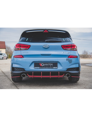 DIFFUSORE POSTERIORE street pro V.1 Hyundai I30 N Mk3  (Cod. M-HYI303NCNC-RS2B)