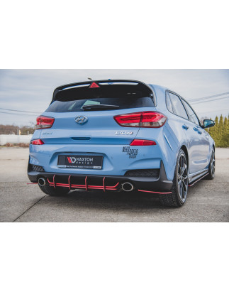 DIFFUSORE POSTERIORE street pro V.1 Hyundai I30 N Mk3  (Cod. M-HYI303NCNC-RS2B)