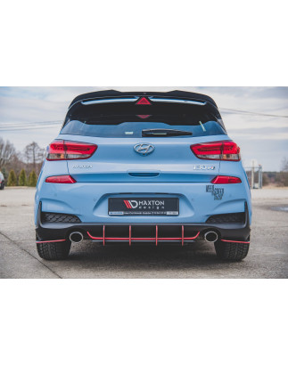 DIFFUSORE POSTERIORE street pro V.1 Hyundai I30 N Mk3  (Cod. M-HYI303NCNC-RS2B)