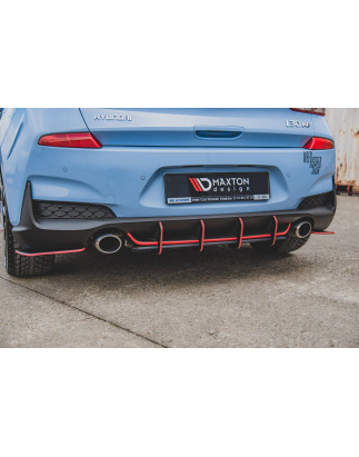 DIFFUSORE POSTERIORE street pro V.1 Hyundai I30 N Mk3  (Cod. M-HYI303NCNC-RS2B)