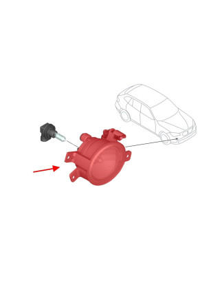 BMW X1 E84 2009-2015 FENDINEBBIA ANTERIORE DESTRA 63172993526 (Cod. AP-51009_A4x4)
