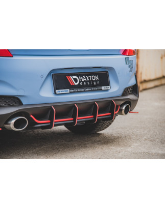 DIFFUSORE POSTERIORE street pro V.1 Hyundai I30 N Mk3  (Cod. M-HYI303NCNC-RS2B)