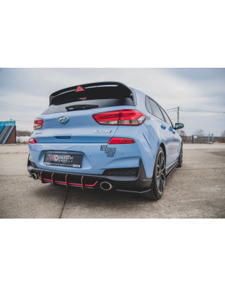 DIFFUSORE POSTERIORE street pro V.1 Hyundai I30 N Mk3  (Cod. M-HYI303NCNC-RS2B)