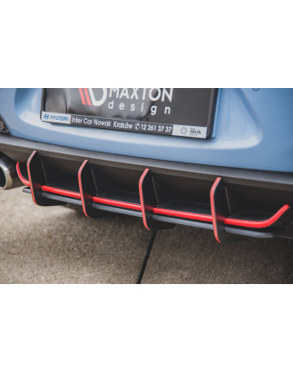 DIFFUSORE POSTERIORE street pro V.1 Hyundai I30 N Mk3  (Cod. M-HYI303NCNC-RS2B)