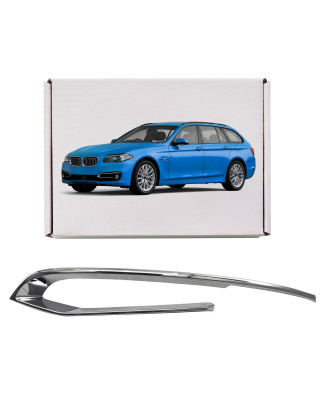 BMW SERIA 5 F11 2013-2017 CROMATA MODANATURA SINISTRA GRIGLIE FENDINEBBIA 51117331769 (Cod. AP-51016