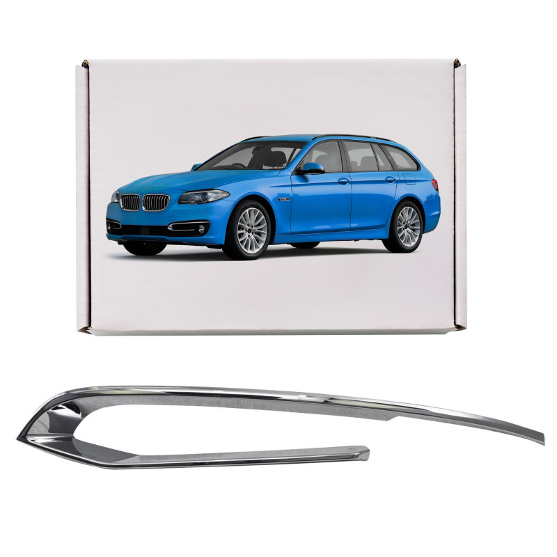 BMW SERIA 5 F11 2013-2017 CROMATA MODANATURA SINISTRA GRIGLIE FENDINEBBIA 51117331769 (Cod. AP-51016 BMW SERIA 5 F11 2013-2017 CROMATA MODANATURA SINISTRA GRIGLIE FENDINEBBIA 51117331769 (Cod. AP-51016