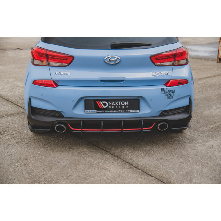 DIFFUSORE POSTERIORE street pro V.2 Hyundai I30 N Mk3  (Cod. M-HYI303NCNC-RS3B)