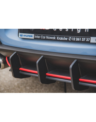 DIFFUSORE POSTERIORE street pro V.2 Hyundai I30 N Mk3  (Cod. M-HYI303NCNC-RS3B)