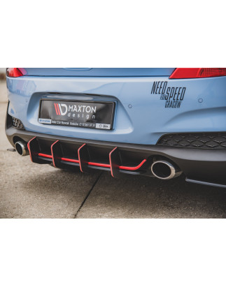 DIFFUSORE POSTERIORE street pro V.2 Hyundai I30 N Mk3  (Cod. M-HYI303NCNC-RS3B)
