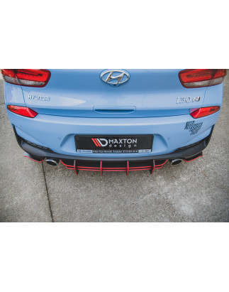 DIFFUSORE POSTERIORE street pro V.2 Hyundai I30 N Mk3  (Cod. M-HYI303NCNC-RS3B)