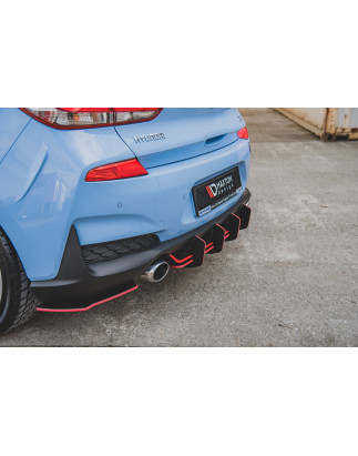 DIFFUSORE POSTERIORE street pro V.2 Hyundai I30 N Mk3  (Cod. M-HYI303NCNC-RS3B)