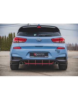 DIFFUSORE POSTERIORE street pro V.2 Hyundai I30 N Mk3  (Cod. M-HYI303NCNC-RS3B)
