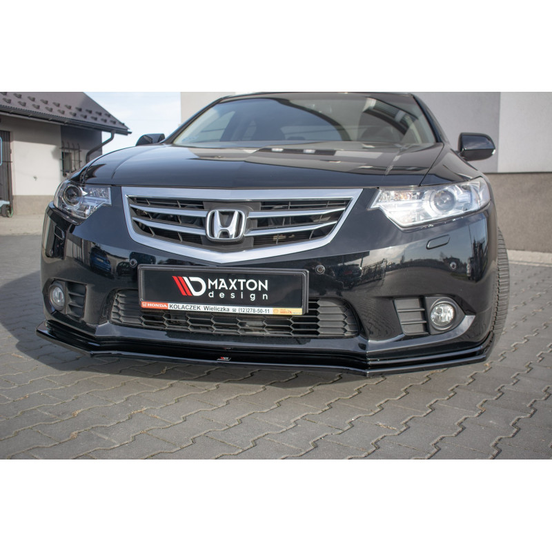 SPLITTER ANTERIORE  Honda Accord VIII (CU Series) Facelift (Cod. M-HO-AC-8F-FD1G)