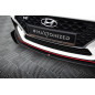 SPLITTER ANTERIORE street pro + Flaps Hyundai I30 N Mk3  / Fastback (Cod. M-HYI303NCNC-FD2B+FSF1G)