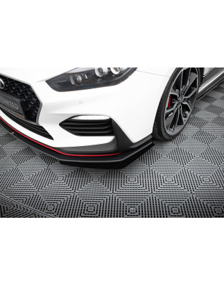 SPLITTER ANTERIORE street pro + Flaps Hyundai I30 N Mk3  / Fastback (Cod. M-HYI303NCNC-FD2B+FSF1G)