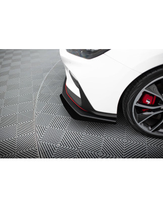 SPLITTER ANTERIORE street pro + Flaps Hyundai I30 N Mk3  / Fastback (Cod. M-HYI303NCNC-FD2B+FSF1G)