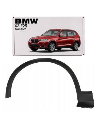 BMW X3 F25 2010-2017 MODANATURA SINISTRO ANTERIORE PARAFANGO 51777210081 (Cod. AP-51042_A4x4)