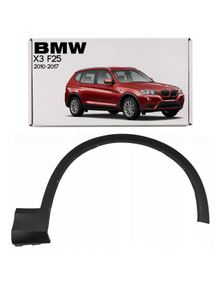 BMW X3 F25 2010-2017 MODANATURA DESTRO ANTERIORE PARAFANGO 51777210082 (Cod. AP-51043_A4x4)