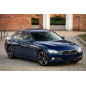 BMW SERIA 3 F30 F31 2011-2018 TUNING MASCHERINA ANTERIORE MASCHERINA DOPPIO RENE CROMATO (Cod. AP-51