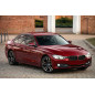 BMW SERIA 3 F30 F31 2011-2018 TUNING MASCHERINA ANTERIORE MASCHERINA DOPPIO RENE NERO (Cod. AP-51047