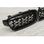 BMW SERIA 3 F30 F31 2011-2018 TUNING MASCHERINA ANTERIORE MASCHERINA DOPPIO RENE NERO (Cod. AP-51047