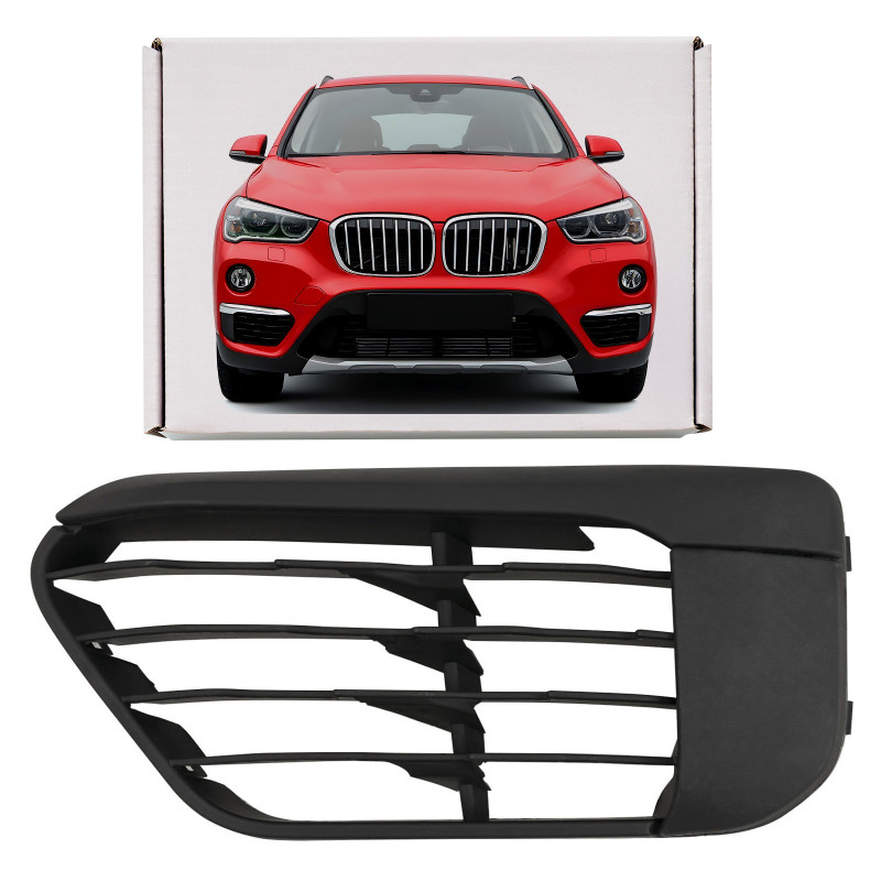 BMW X1 F48 2015-2018 PRE-RESTYLING GRIGLIA PARAURTI TAPPO SINISTRA 51117453981 (Cod. AP-51053_A4x4)