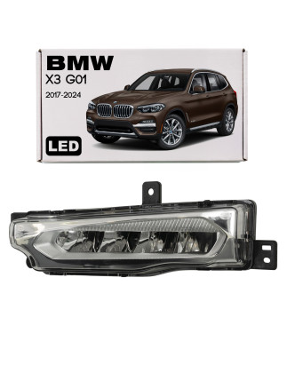 BMW X3 G01 2017-2024 FENDINEBBIA LED ANTERIORE SINISTRA 63177412527 (Cod. AP-51057_A4x4)