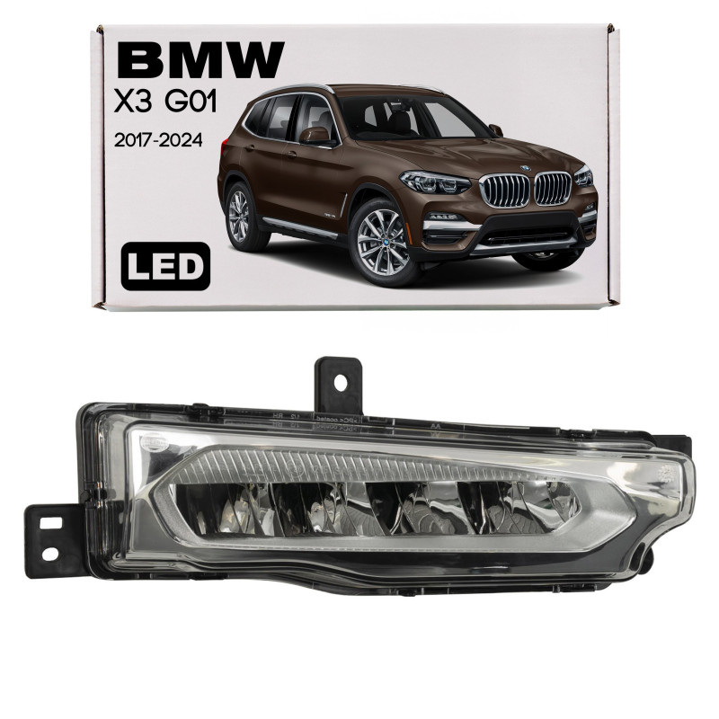 BMW X3 G01 2017-2024 FENDINEBBIA LED ANTERIORE DESTRA 63177412528 (Cod. AP-51058_A4x4) BMW X3 G01 2017-2024 FENDINEBBIA LED ANTERIORE DESTRA 63177412528 (Cod. AP-51058_A4x4)