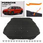 PORSCHE CAYENNE II 92A 2010-2017 PANNELLO FONOASSORBENTE COFANO KIT CON CLIP 95855683120 (Cod. AP-51