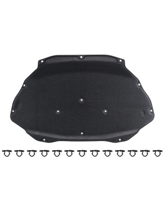 PORSCHE CAYENNE II 92A 2010-2017 PANNELLO FONOASSORBENTE COFANO KIT CON CLIP 95855683120 (Cod. AP-51